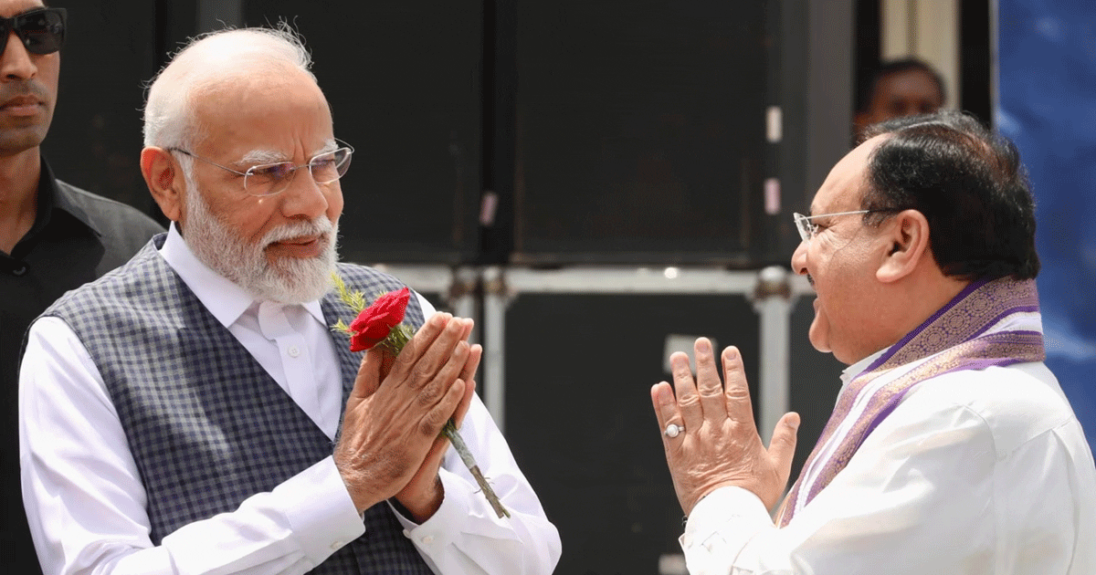 PM Modi- JP Nadda