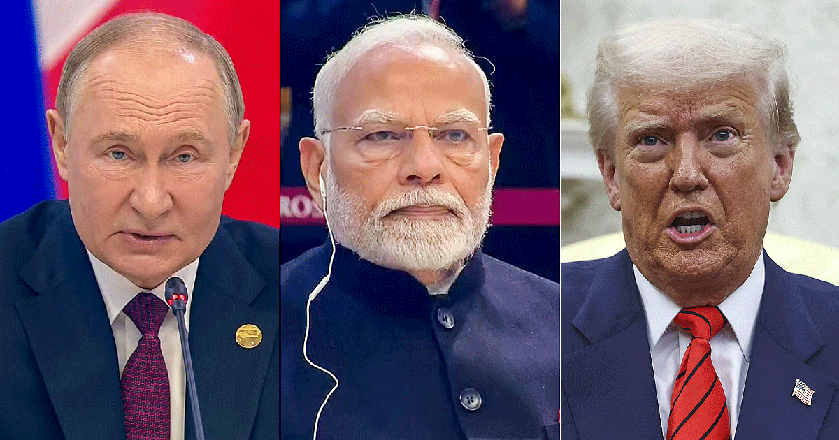 Modi Trump Putin