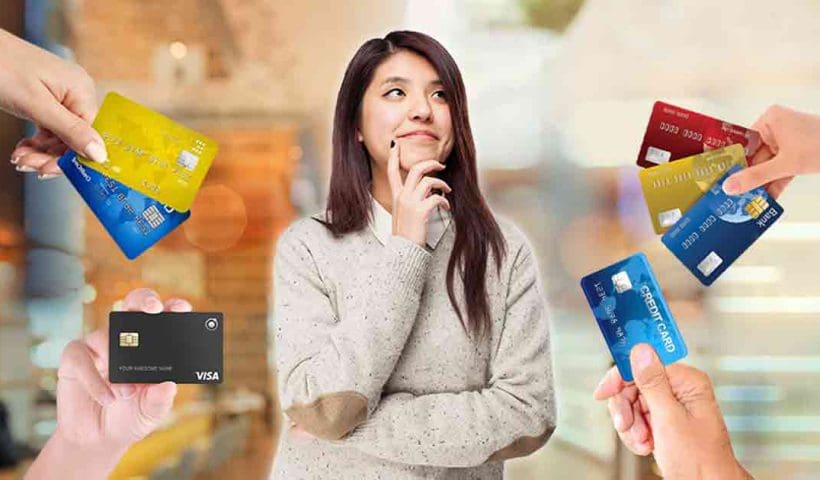 Multiple Credit Card india girl