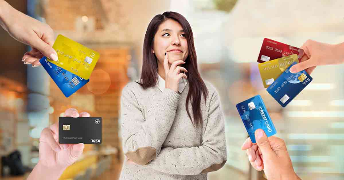 Multiple Credit Card india girl