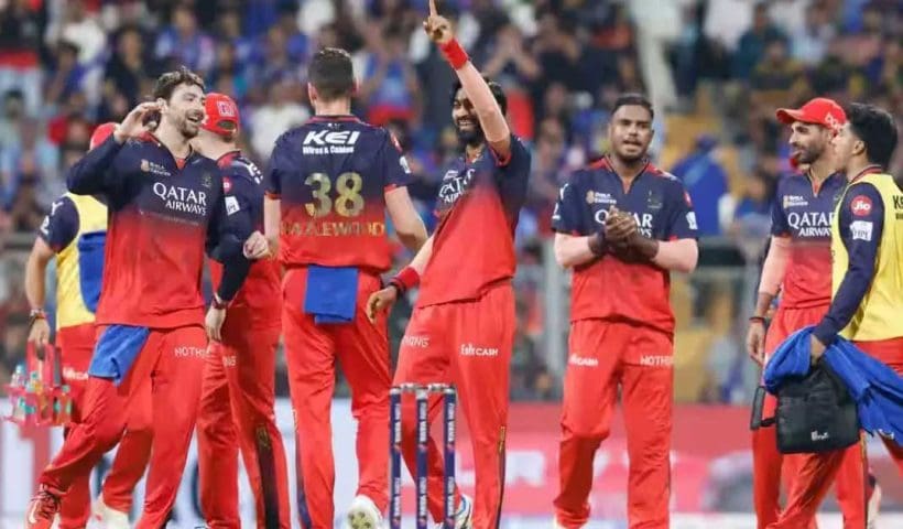 RCB to 12-Run Win Over MI