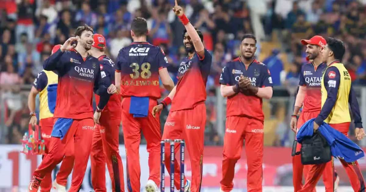 RCB to 12-Run Win Over MI
