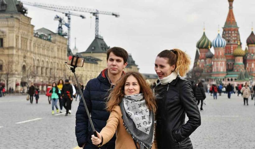 Russia Indian Tourist