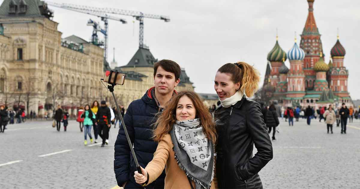 Russia Indian Tourist