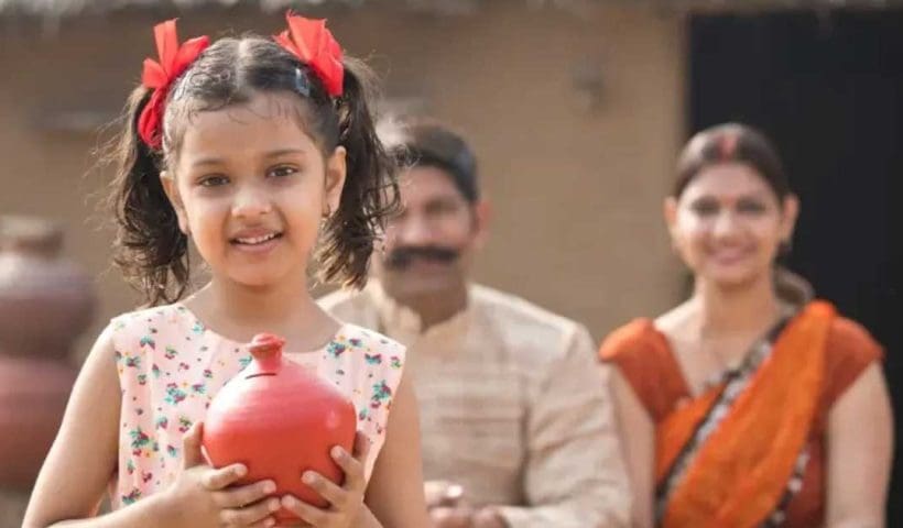 SBI FD Scheme girl