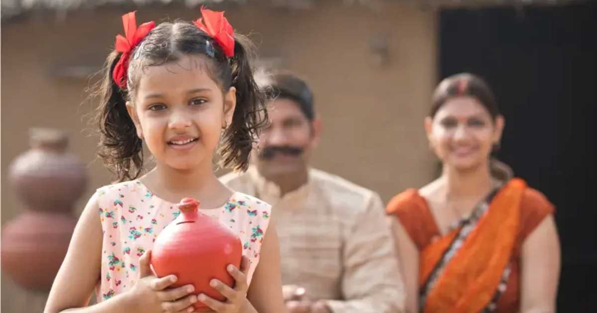 SBI FD Scheme girl