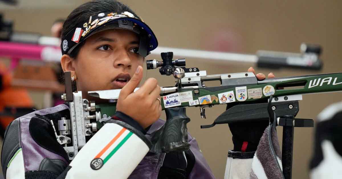 Sift Kaur Samra Wins Gold