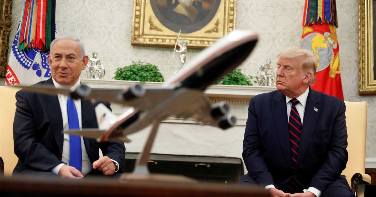 U S President Donald Trump Meets Netanyahu