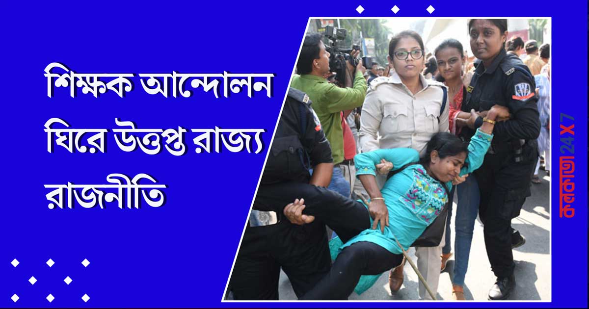 West Bengal teacher protest