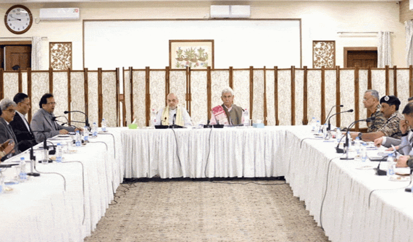 amit shah meeting regarding baisaran