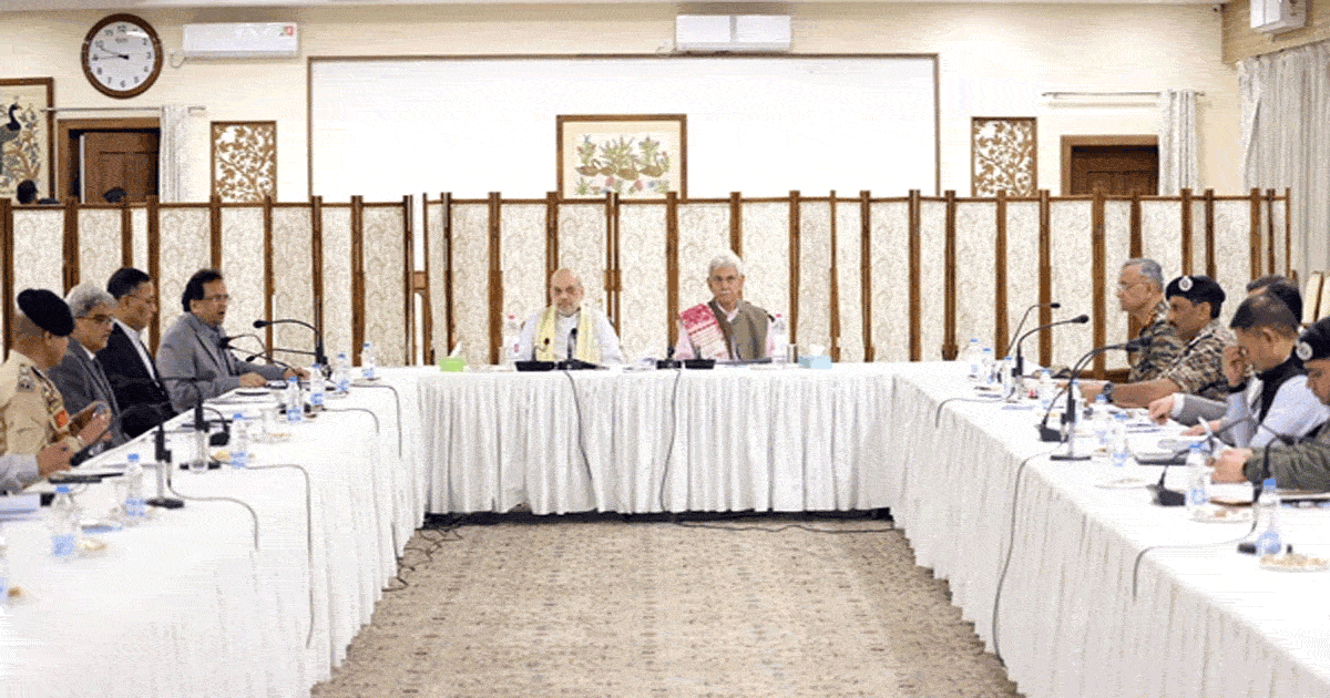 amit shah meeting regarding baisaran