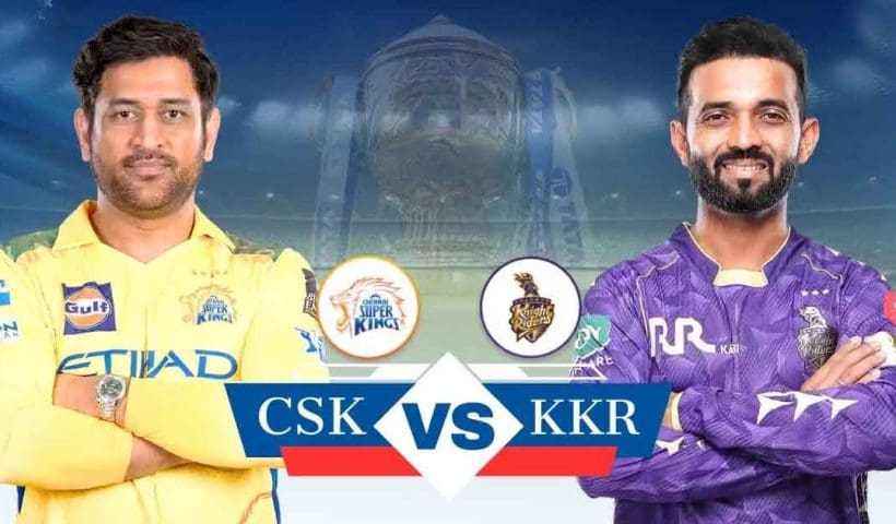 dhoni csk Ajinkya Rahane kkr