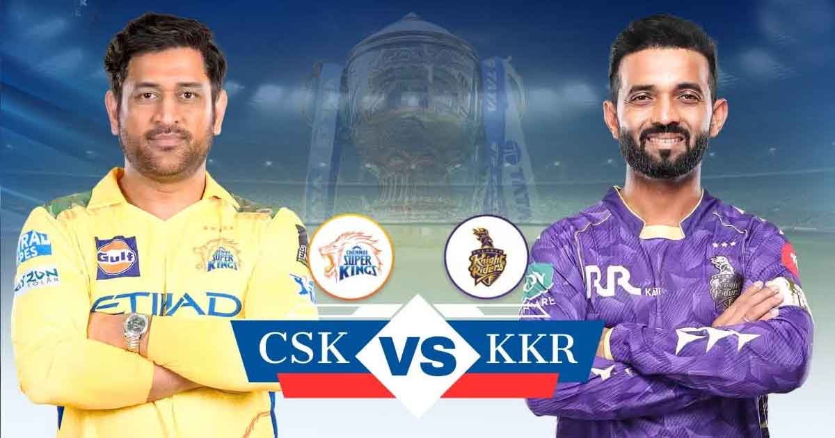 dhoni csk Ajinkya Rahane kkr