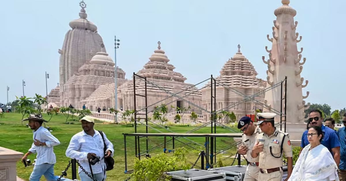 Digha Jagannath Temple Sees Devotee Count Cross Two Lakhs Within Hours of Inauguration