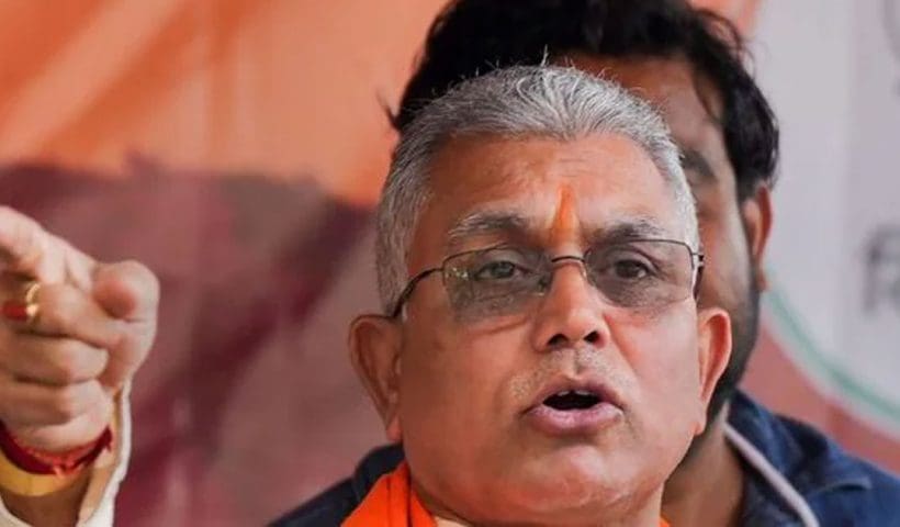 Dilip Ghosh accuses TMC of backing CPM
