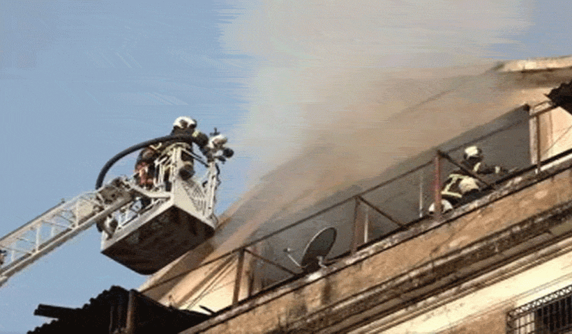 ed office fire in mumbai