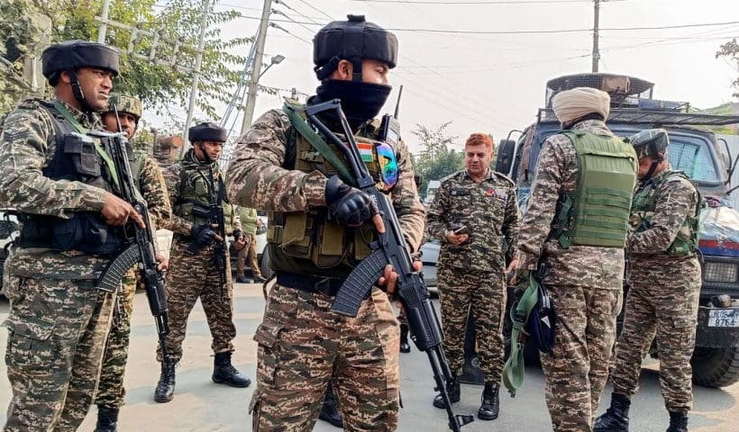 let commander killed kashmir