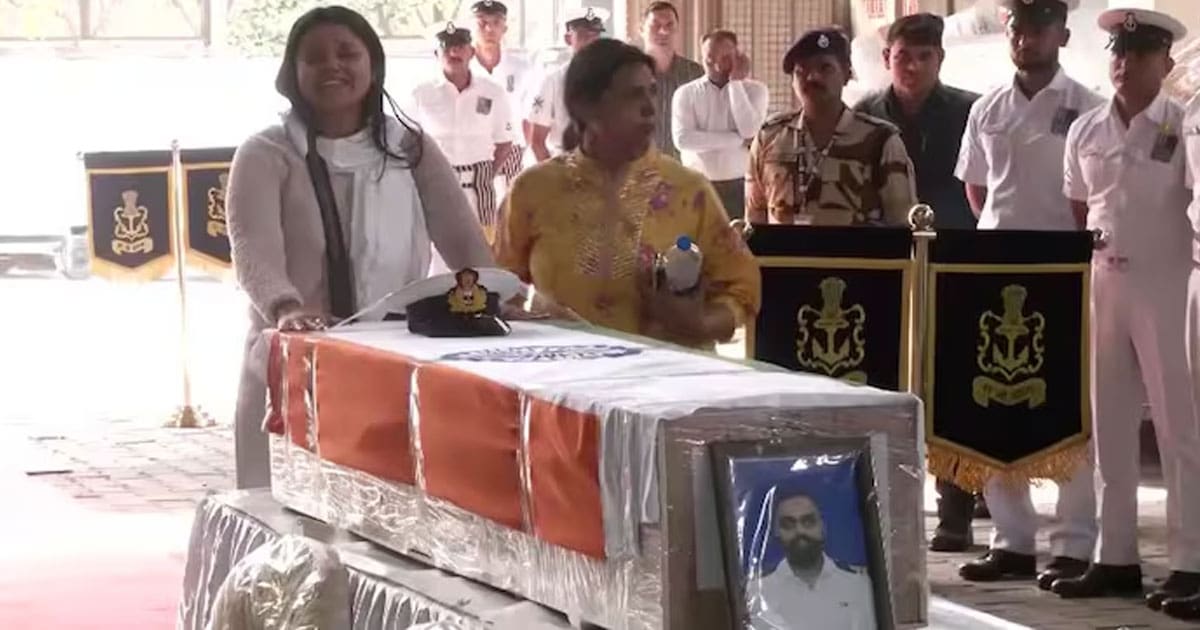 Indian Navy officer killed Kashmir