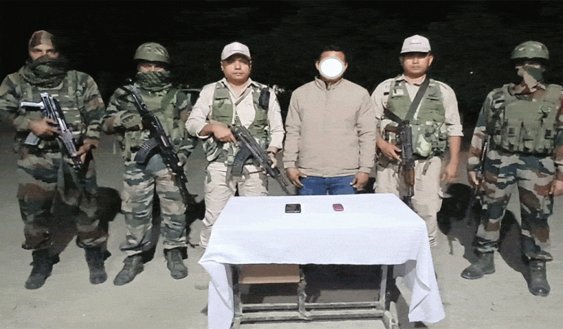 manipur terrorist arrest