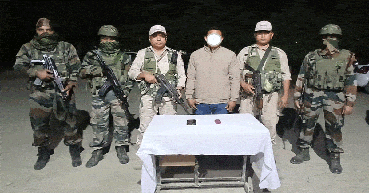 manipur terrorist arrest