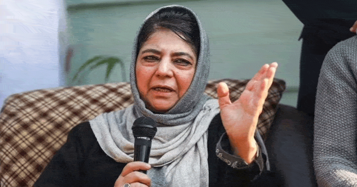 mehbooba mufti controversy