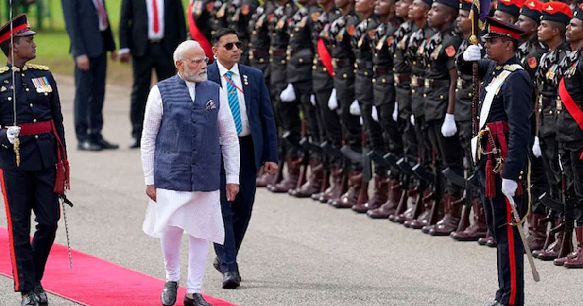 pm modi sri lanka visit