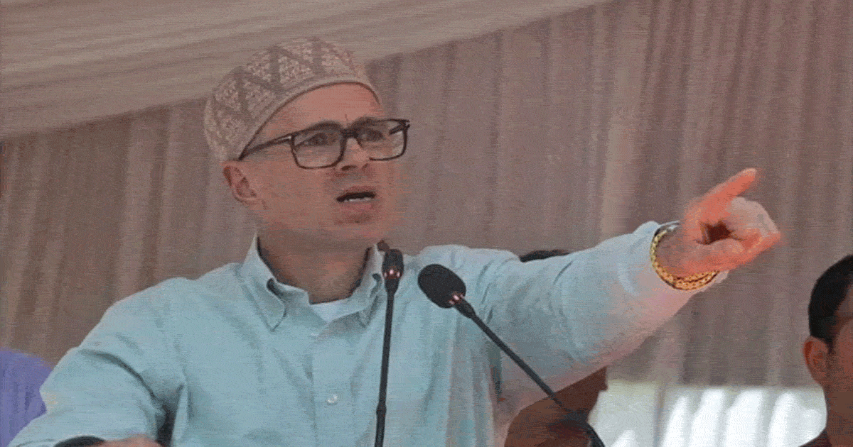 omar abdullah protests indus water trety