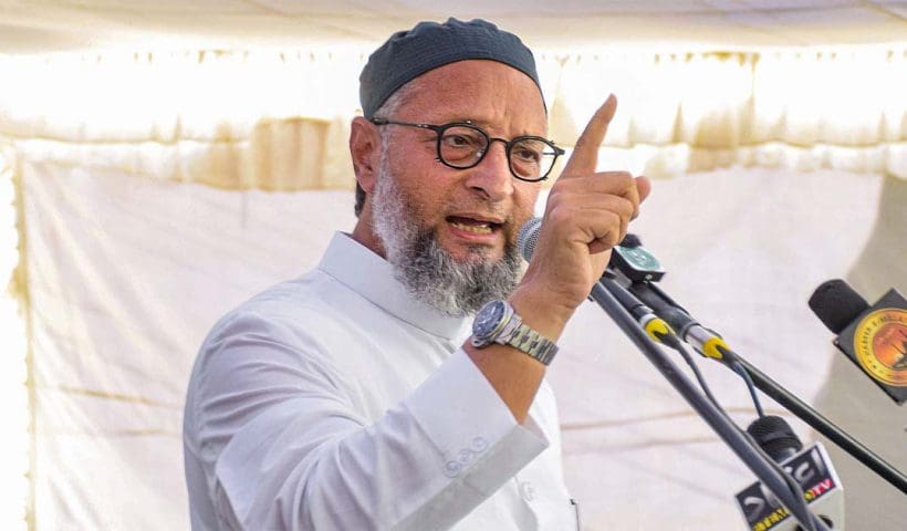 owaisi slams pakistan