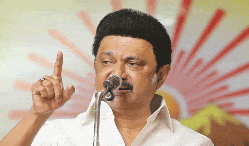 stalin slams BJP