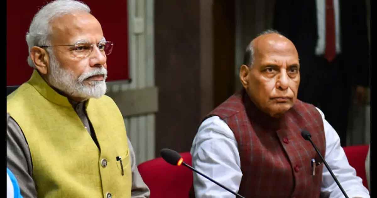 union-defence-minister-rajnath-singh-meets-pm-narendra-modi-to-discuss-security-preparedness