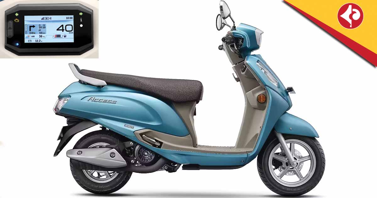 Suzuki Access 125 launched with TFT display