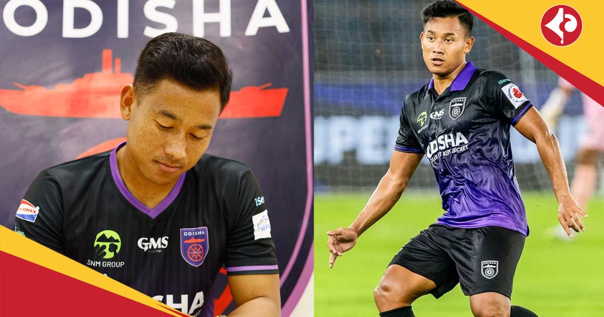 Indian Football Team Thoiba Singh long term contract with Odisha FC