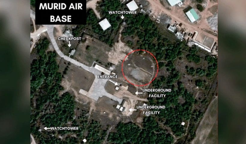 Satellite Images Pakistan Airstrike