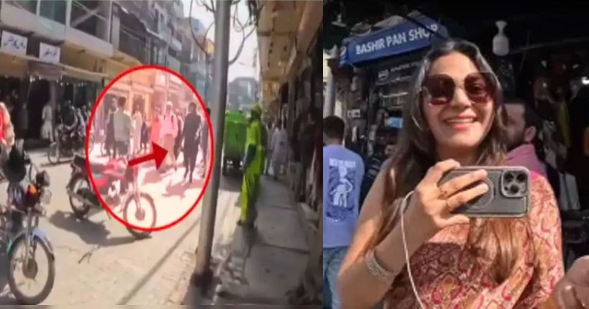 Indian YouTuber armed guards Pakistan