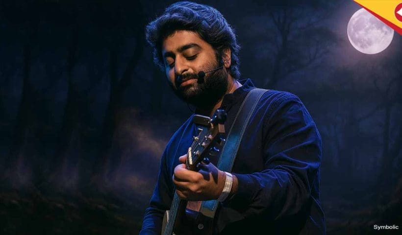 Arijit Singh Spotted Scouting Ausgram Jungle for Movie Shooting at Midnight