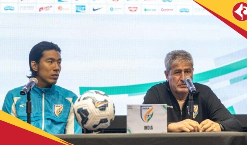 Indian Football Team vs Hong Kong