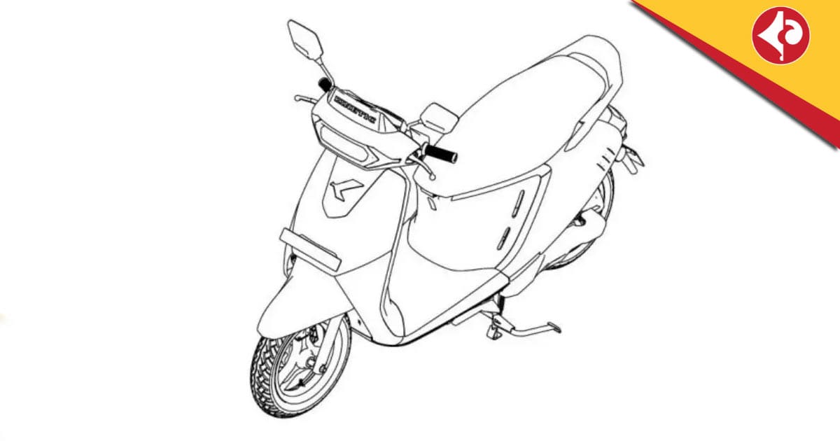 New Kinetic Electric Scooter Design Patented in India