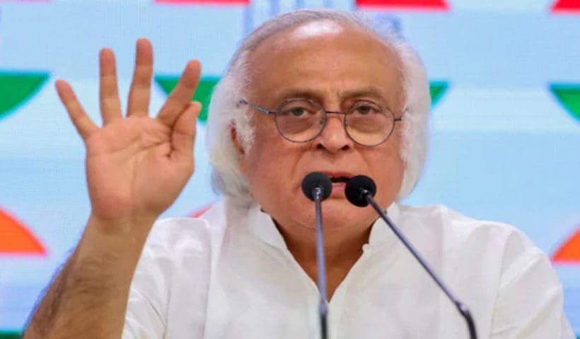 jairam-ramesh called triple blow