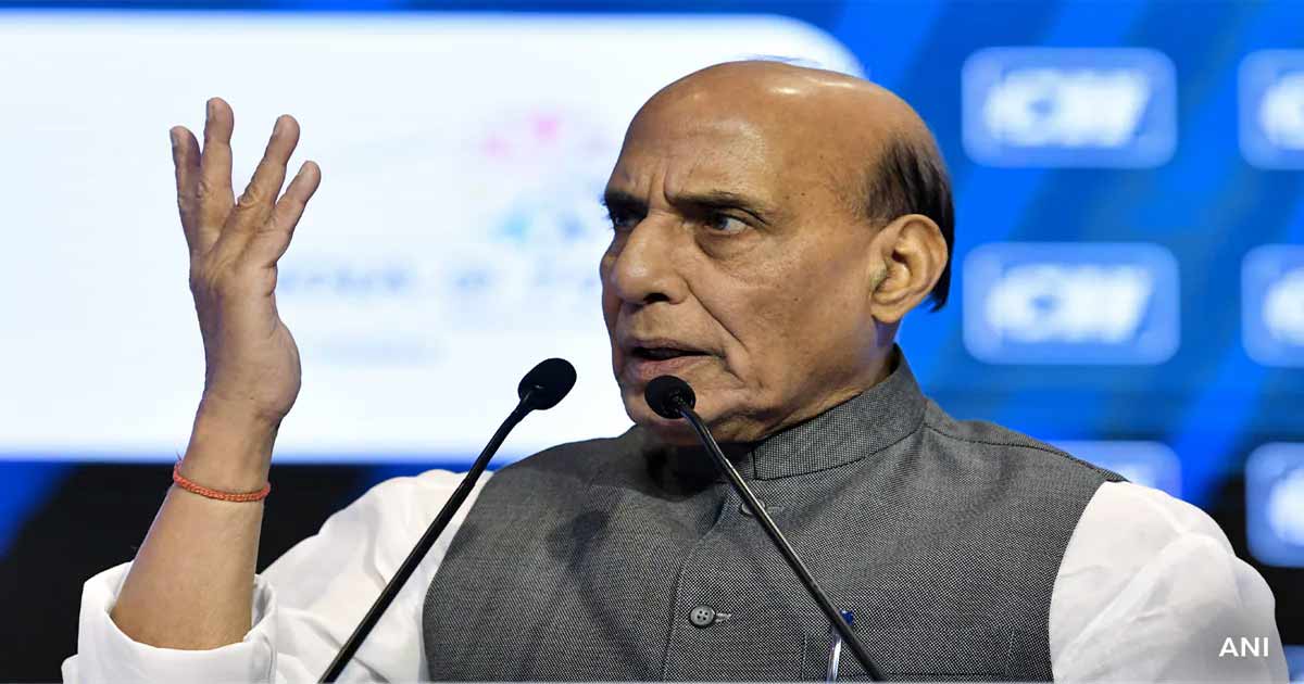 Rajnath Singh Reaffirms India’s Firm Stand Against Terrorism at Hyderabad Event