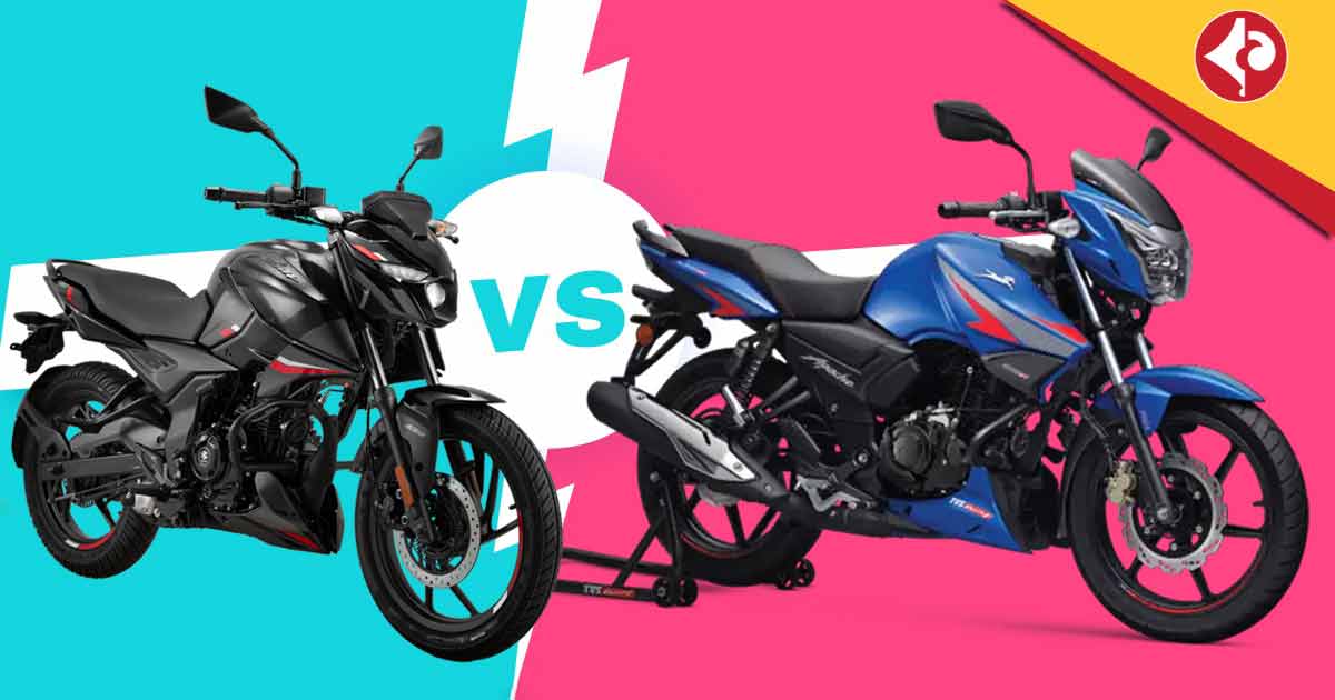 Bajaj Pulsar N150 vs TVS Apache RTR 160 2V