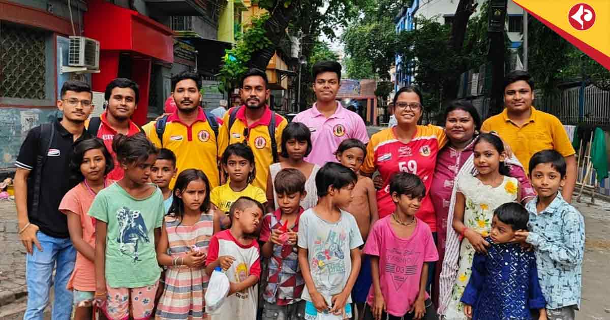 East Bengal Fans’ Group ‘Jader Hridspandan’ Begins Social Work Journey