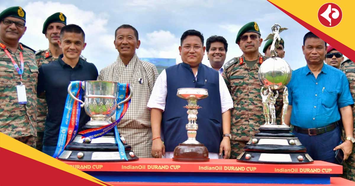 Sunil Chhetri in Durand Cup 2025 at Kokrajhar