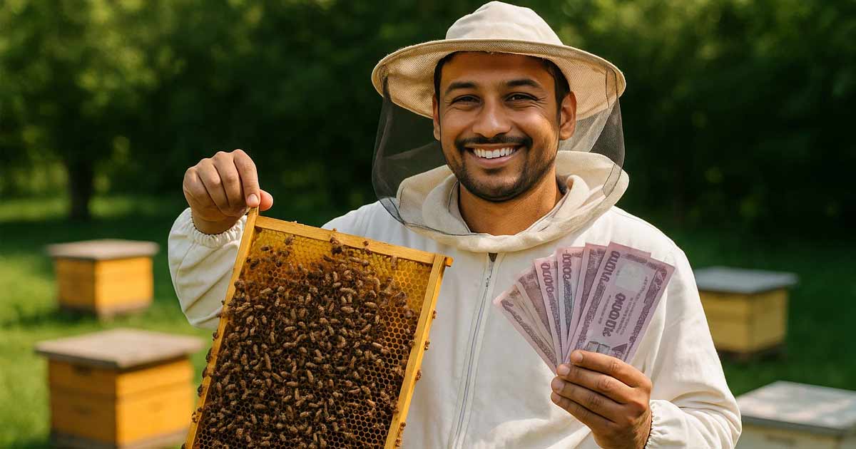 Beekeeping is the new source of income