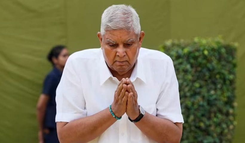 Jagdeep Dhankhar's shock exit