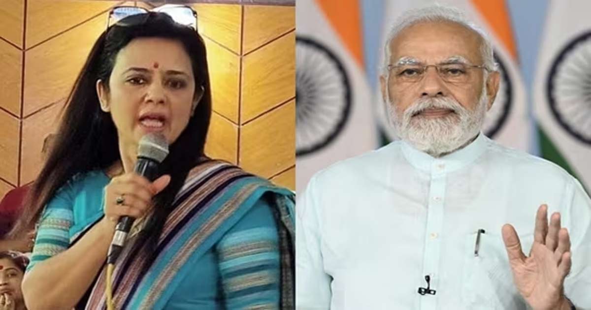 Mahua slams modi on his foreign tour