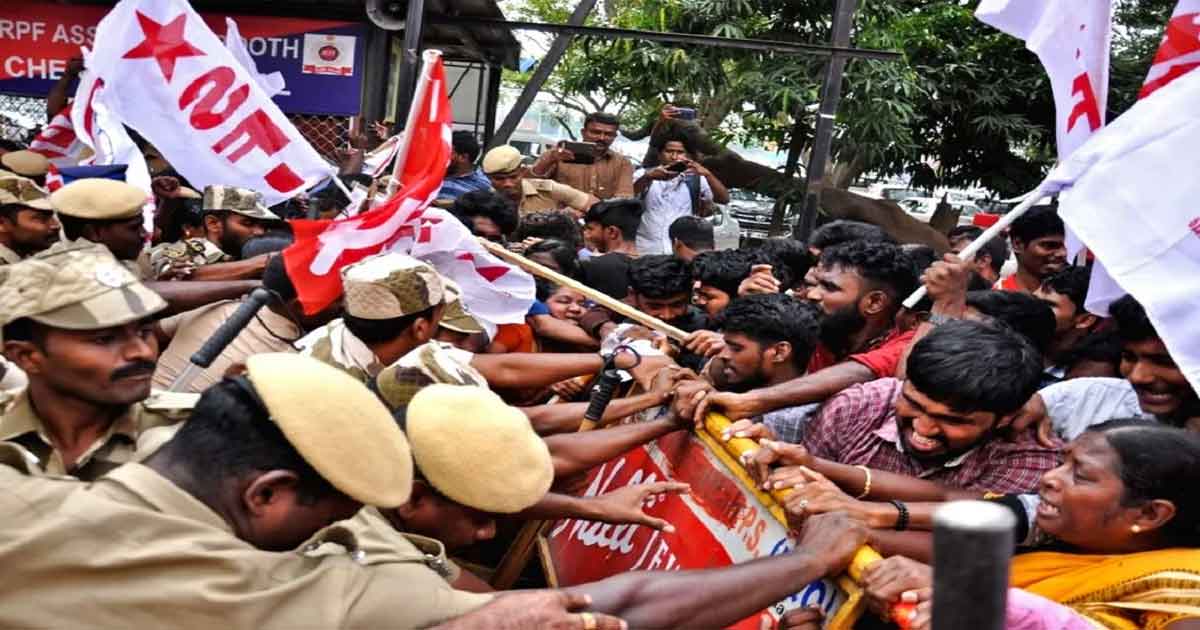 SFI-Protest