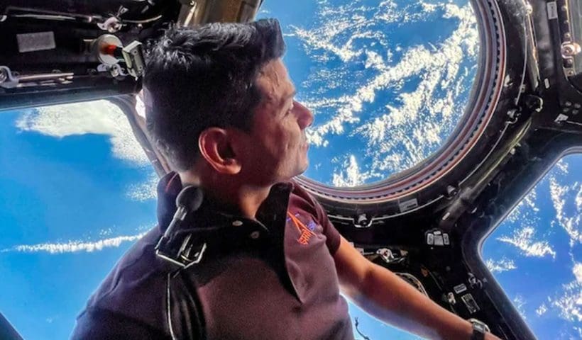 Shubhshu Shukla from ISS