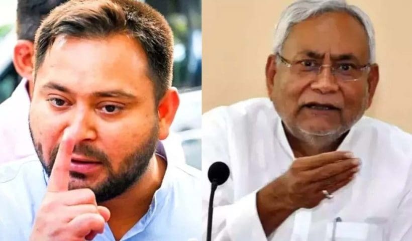 Tejaswi slams nitish kumar