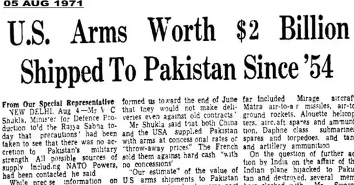 indian army shares 1971 clipping