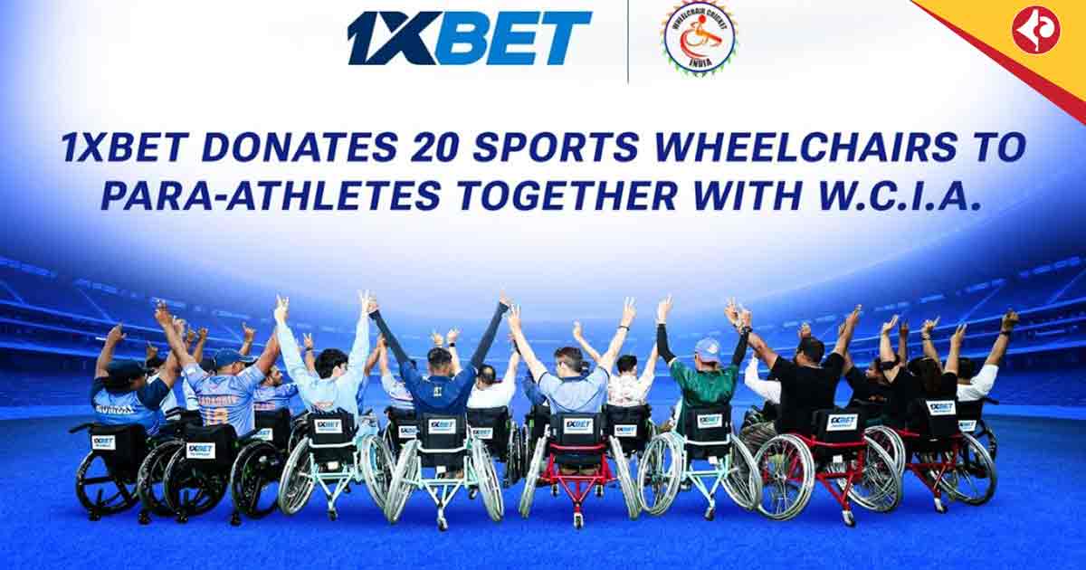 1xBet and WCIA Empower Para-Athletes with 20 Sports Wheelchairs for Wheelchair Cricket in India